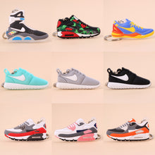 Load image into Gallery viewer, Back To The Future II Glow In The Dark Air Mag Keychain Mini 90 Shoe Key Chain Woman Men Gift Sneaker Bryant KD 8 Key Ring