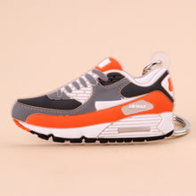 Load image into Gallery viewer, Back To The Future II Glow In The Dark Air Mag Keychain Mini 90 Shoe Key Chain Woman Men Gift Sneaker Bryant KD 8 Key Ring