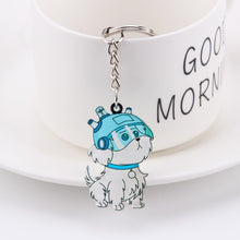 Load image into Gallery viewer, Rick And Morty Keychain Women and Men Key Chain Cute Anime Cartoon Kids Key Ring Gift Porte Clef