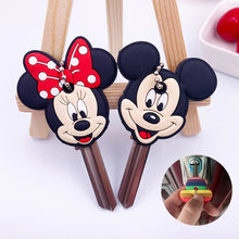Load image into Gallery viewer, 2Pcs/set Cute Cartoon Silicone Protective key Case Cover For key Control Dust Cover Holder Organizer Home Accessories Supplies