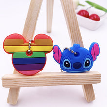 Load image into Gallery viewer, 2Pcs/set Cute Cartoon Silicone Protective key Case Cover For key Control Dust Cover Holder Organizer Home Accessories Supplies