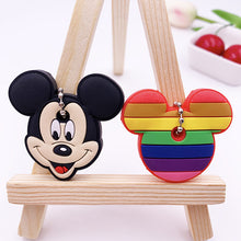 Load image into Gallery viewer, 2Pcs/set Cute Cartoon Silicone Protective key Case Cover For key Control Dust Cover Holder Organizer Home Accessories Supplies