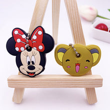 Load image into Gallery viewer, 2Pcs/set Cute Cartoon Silicone Protective key Case Cover For key Control Dust Cover Holder Organizer Home Accessories Supplies