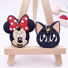Load image into Gallery viewer, 2Pcs/set Cute Cartoon Silicone Protective key Case Cover For key Control Dust Cover Holder Organizer Home Accessories Supplies