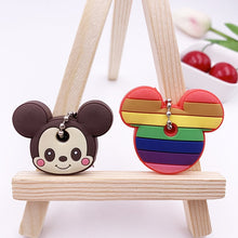 Load image into Gallery viewer, 2Pcs/set Cute Cartoon Silicone Protective key Case Cover For key Control Dust Cover Holder Organizer Home Accessories Supplies