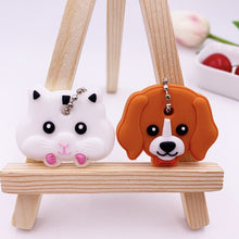 Load image into Gallery viewer, 2Pcs/set Cute Cartoon Silicone Protective key Case Cover For key Control Dust Cover Holder Organizer Home Accessories Supplies