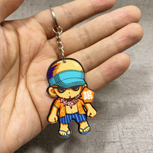 Load image into Gallery viewer, Game League of New Legends Keychain Cute Cartoon Figure Two-sided Acrylic LOL Riven/Yasuo Bag Pendant Car Key Charm Porte Clef