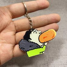 Load image into Gallery viewer, Game League of New Legends Keychain Cute Cartoon Figure Two-sided Acrylic LOL Riven/Yasuo Bag Pendant Car Key Charm Porte Clef