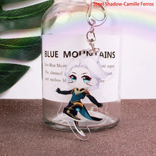 Load image into Gallery viewer, Game League of New Legends Keychain Cute Cartoon Figure Two-sided Acrylic LOL Riven/Yasuo Bag Pendant Car Key Charm Porte Clef