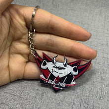 Load image into Gallery viewer, Game League of New Legends Keychain Cute Cartoon Figure Two-sided Acrylic LOL Riven/Yasuo Bag Pendant Car Key Charm Porte Clef