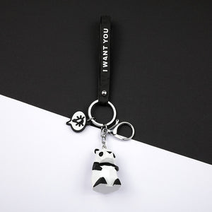 2019  New Fashion Cute Dinosaur Keychain Key Ring Cat Fashion Cartoon Key Chain Creative Car Bag Phone Key Ring