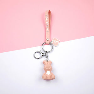 2019  New Fashion Cute Dinosaur Keychain Key Ring Cat Fashion Cartoon Key Chain Creative Car Bag Phone Key Ring
