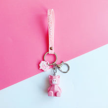 Load image into Gallery viewer, 2019  New Fashion Cute Dinosaur Keychain Key Ring Cat Fashion Cartoon Key Chain Creative Car Bag Phone Key Ring
